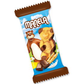 Medvedík Manela piškótový s kakaovou náplňou