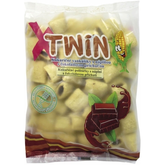 Čokoládové kukuričné vankúšiky Xtwin