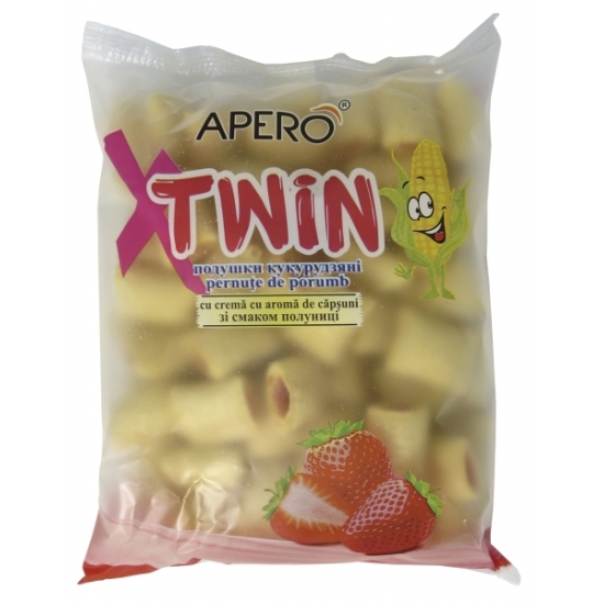 Jahodové kukuričné vankúšiky Xtwin