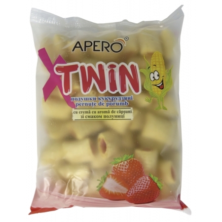 Jahodové kukuričné vankúšiky Xtwin