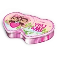 Dez. Plech You & Me žirafky, opice MIX