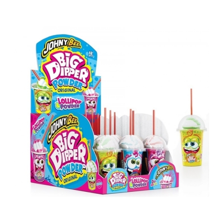 Lízatko Big Dipper s kyslým práškom celé balenie