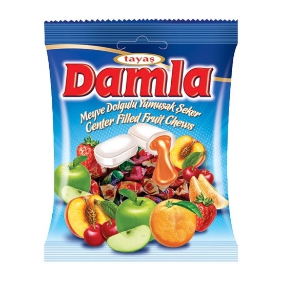 100 g ovocné cukríky damla mix