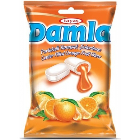 Cukríky Damla pomaranč