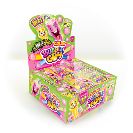 Žuvačky Johny Bee Color Bubble Gum