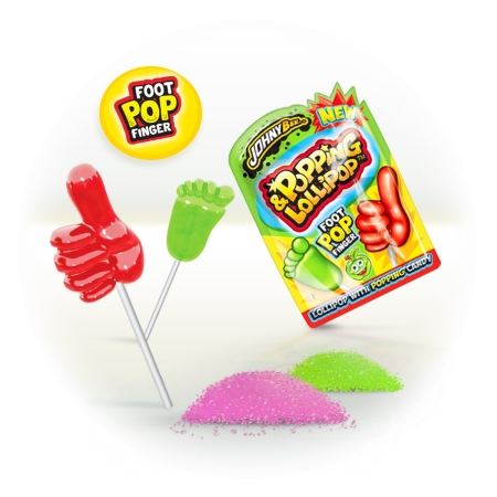 Johny Bee popping lollipop noha