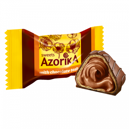 Oplátky AZORIKA v dóze s čokoládovou príchuťou 225g