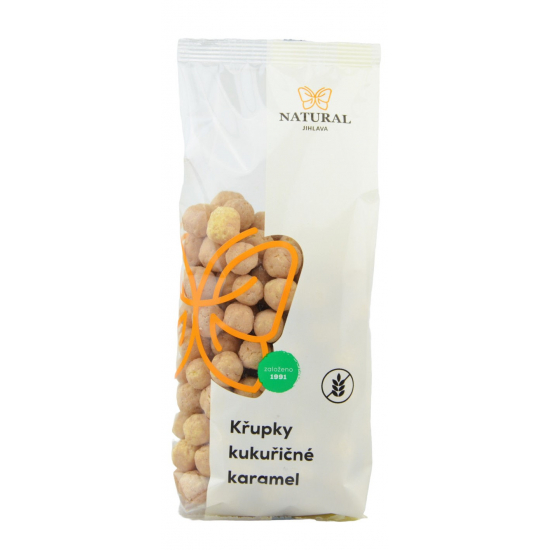 kukuričné chrumky jogurt-karamel 140g