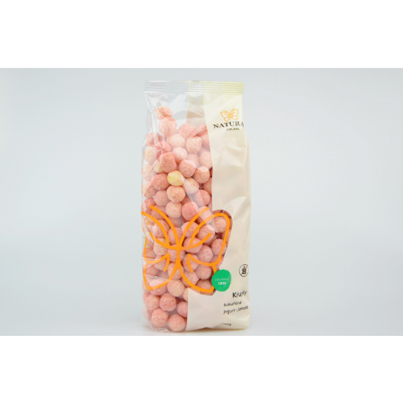 kukuričné chrumky jogurt-jahoda 140g