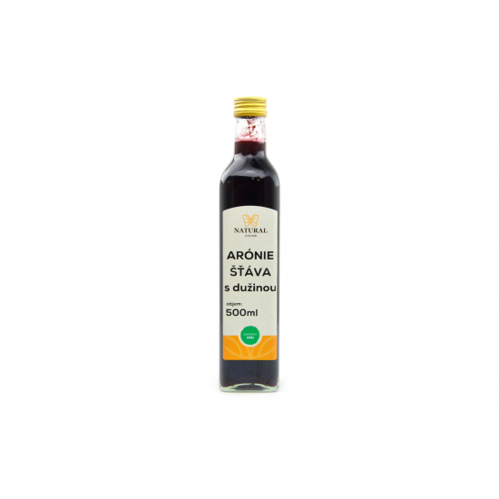 Arónia šťava s dužinou - Natural 500ml