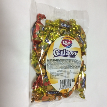 Cukríky žuvacie ovocné Galaxy