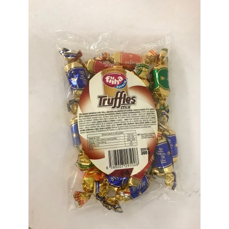 Čokoládové pralinky cukríky Truffles čoko - mix