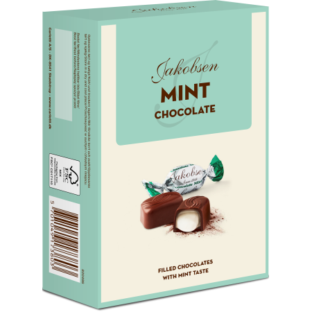 Jakobsen čokoládové cukríky mäta
