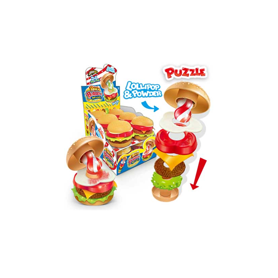Big Burger lízatko s kyslým práškom